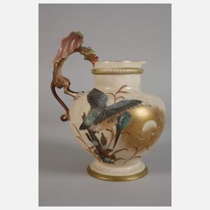 Stellmacher/Ernst Wahliss Vase Eisvögel