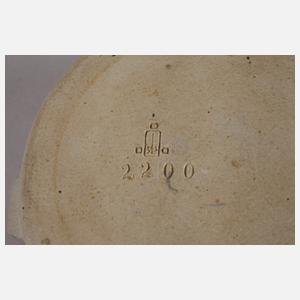 Westerwald Deckeldose Henry van de Velde