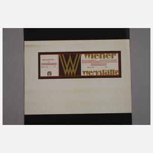 Konvolut Wiener Werkstätte