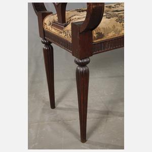 Polsterbank Art déco