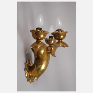 Paar Wandlampen Art déco