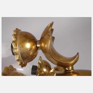 Paar Wandlampen Art déco