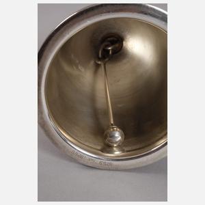 Silber große Tischglocke Svend Toxværd Dänemark
