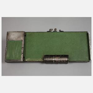 Schreibtischgarnitur Silber