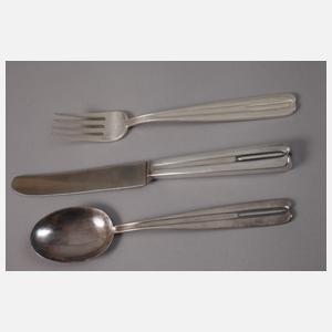 Großes Speisebesteck Art déco