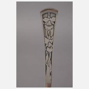 Dänemark großer Servierlöffel Silber