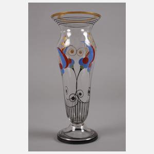 Fachschulvase Art déco