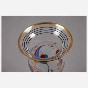 Fachschulvase Art déco