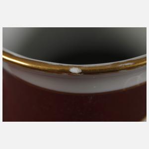 Fraureuth zwei Art déco-Vasen mit Drachenmotiv