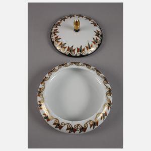 Fraureuth Deckeldose Art déco