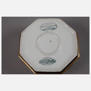 Hutschenreuther "Dose, achteckig"