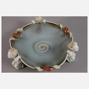 Karlsruhe Schale mit drei Putten