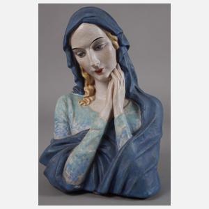 Keramos Wien Madonnenbüste