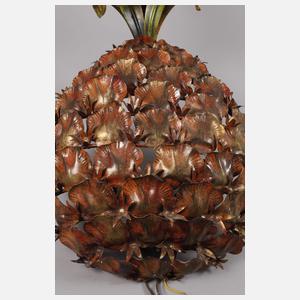 Große Ananas-Wandlampe