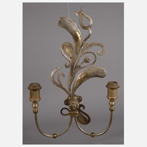 Vier Wandleuchter Hans Möller