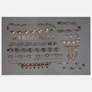 Sammlung dänischer Vintage-Schmuck