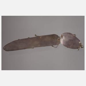 Großer Designanhänger mit Steinbesatz