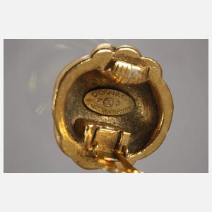 Chanel Paar Ohrclips Modeschmuck