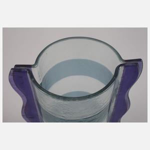 Große Vase Studioglas