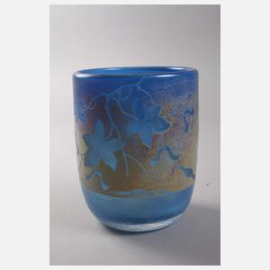 Schmid Studio Vase mit Wattvögeln