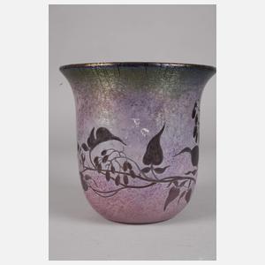 Schmid Studio Vase mit Schmetterling