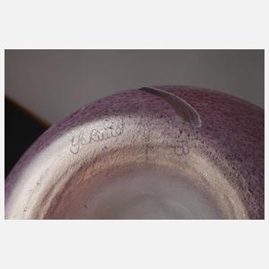 Schmid Studio Vase mit Schmetterling