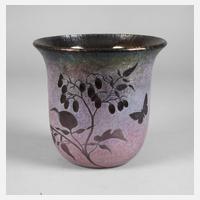 Schmid Studio Vase mit Schmetterling111