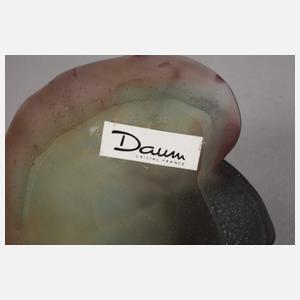 Daum Nancy Frosch-Schale Pâte-de-verre