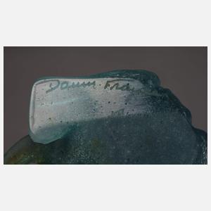 Daum Nancy Frosch Pâte de Verre