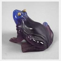 Daum Nancy Frosch Pâte de Verre111