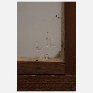 Große Bildplatte Holländisches Kircheninterieur