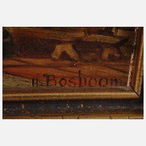 Große Bildplatte Holländisches Kircheninterieur