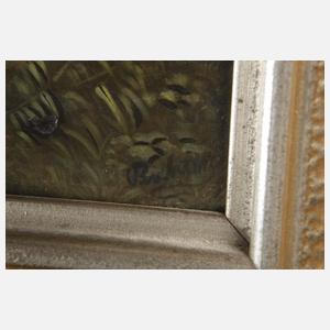 Bildplatte Der galante Spaziergang