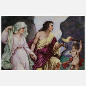 Hutschenreuther Bildplatte Apollon und Selene