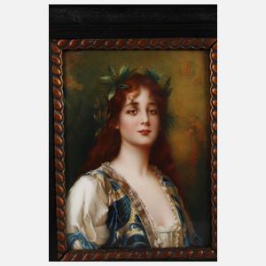 KPM Berlin Bildplatte "Clementine"