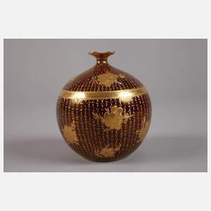 Prunkvolle Enghalsvase "Erblüht"