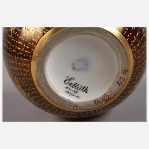 Prunkvolle Enghalsvase "Erblüht"