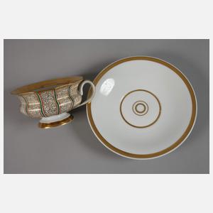 Portraittasse Biedermeier