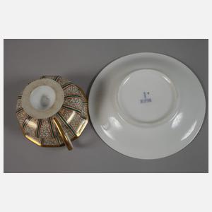 Portraittasse Biedermeier