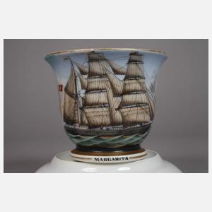 Kapitänstasse mit Segelschiff "Margarita"