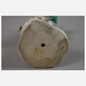 Frankreich Gärtner mit Gemüsekorb