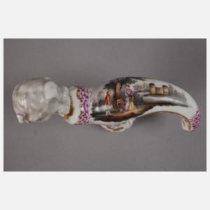 Frankreich Stockgriff mit Frauenkopf