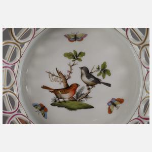 Herend Ungarn Paar Durchbruchschalen "Rothschild"