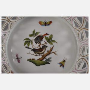 Herend Ungarn Paar Durchbruchschalen "Rothschild"