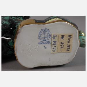 Herend Ungarn Foo Hund „Siang Noir“