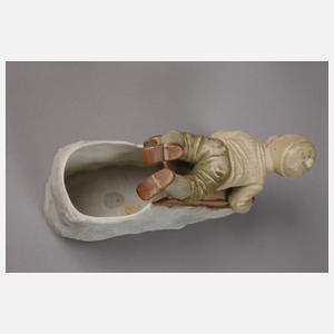 Heubach Lichte Winterkind mit Schlitten