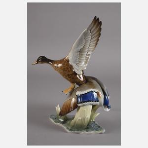 Hutschenreuther Aufsteigende Wildenten