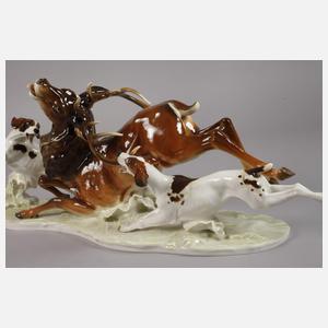 Hutschenreuther große Hirschhatz