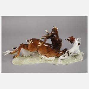 Hutschenreuther große Hirschhatz