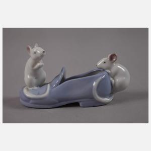 Sammlung weiße Mäuse